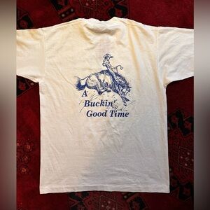 Western vintage single stitch tee shirt